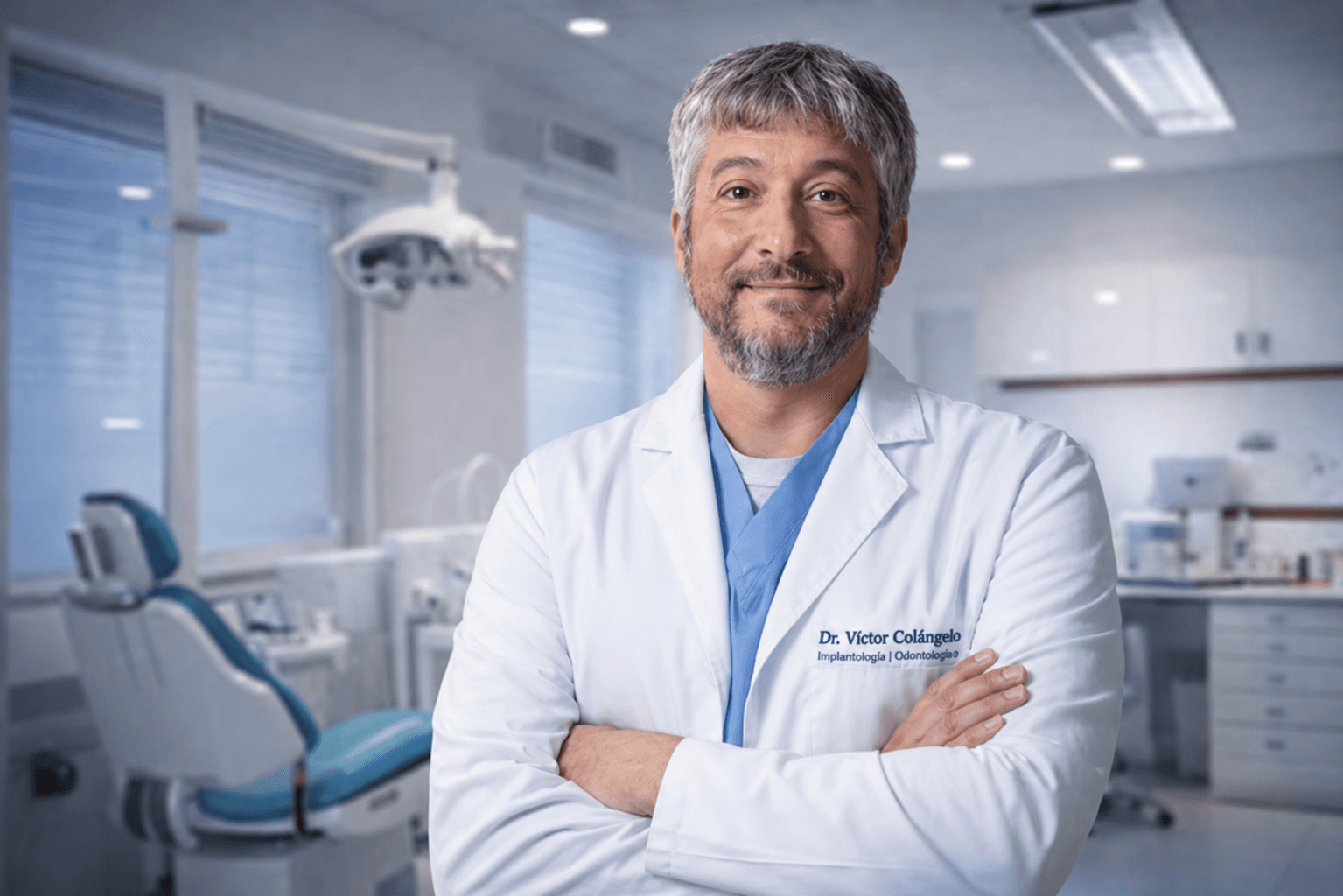 Dr. Víctor Colángelo — Implantólogo Odontología Almagro Almagro